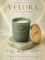 Ароматическая свеча Velora Green Elegance с ароматом Дубовый мох и янтарь, соево-кокосовый воск, 40 часов горения, с крышкой