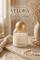 Ароматическая свечи "Velora Golden Pearl". 40 часов горения в многофункциональной стеклянной форме с крышкой.